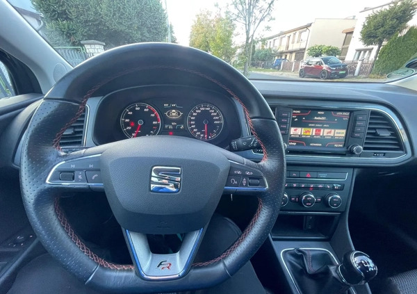 Seat Leon cena 48900 przebieg: 159000, rok produkcji 2015 z Słupca małe 277